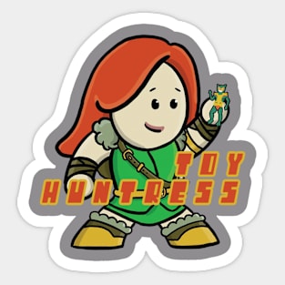 TOY HUNTRESS! LOGO Sticker